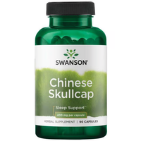 Thumbnail for The Swanson Chinese Skullcap 400 mg 90 Capsules supplement, a respected element of traditional Chinese medicine, offers 