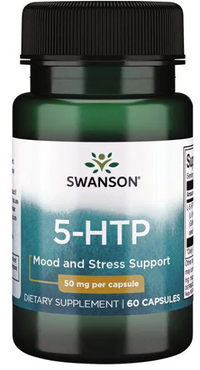 Thumbnail for 5-HTP Mood and Stress Support capsules from Swanson.