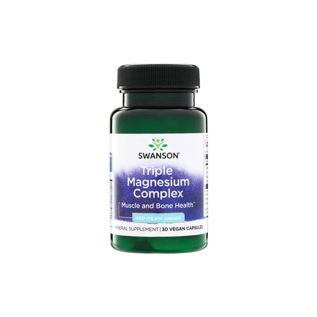 Triple Magnesium Complex 30 Vegan Capsules