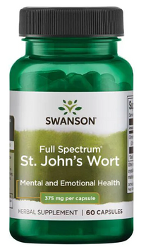Thumbnail for St. Johns Wort - 375 mg 60 caps - front 2