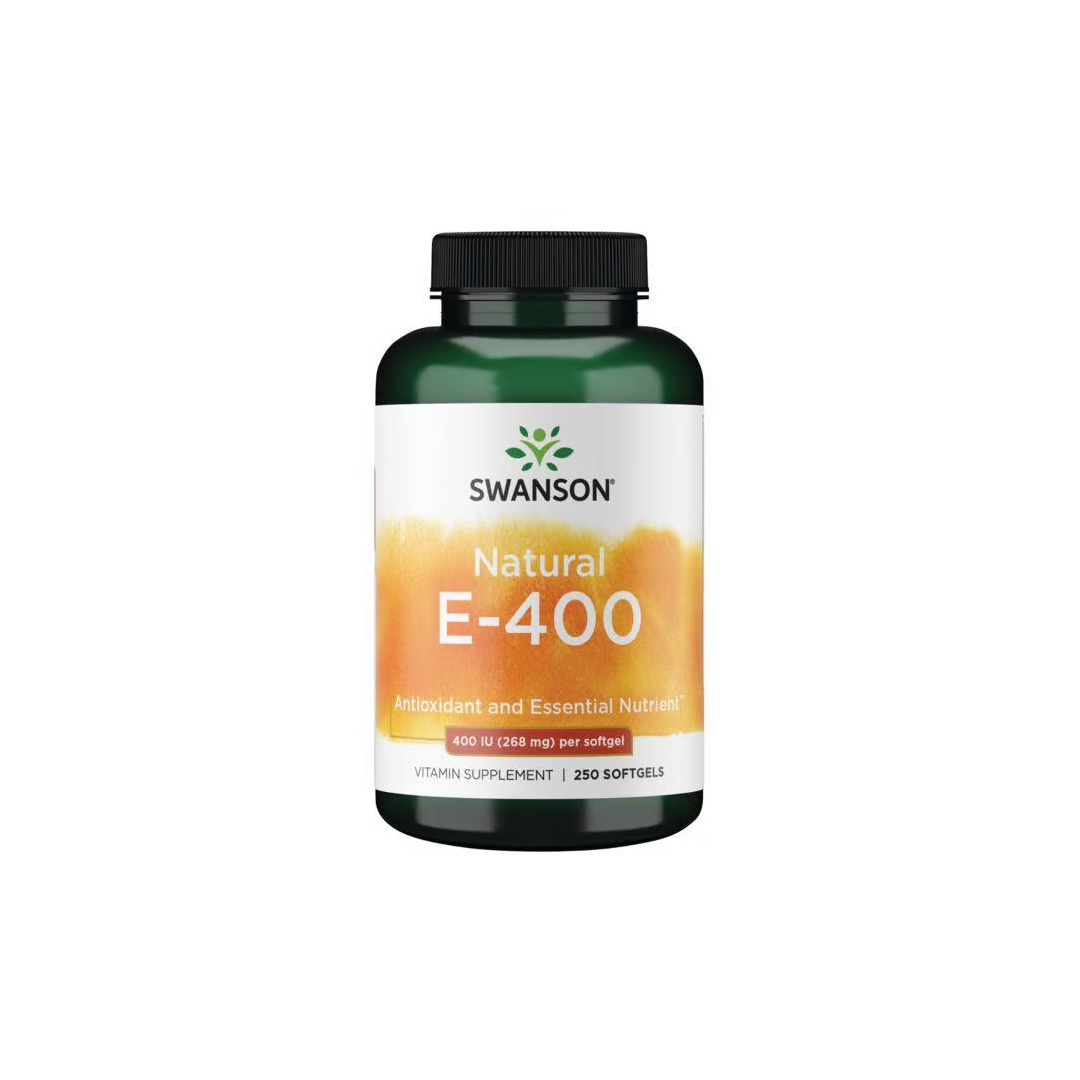 Natürliches Vitamin E-400 Iu 250 Weichkapseln Swanson Health Products