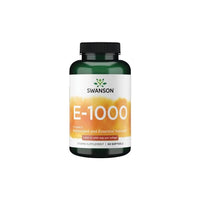 Thumbnail for Vitamin E-1000 IU 60 Softgels - front