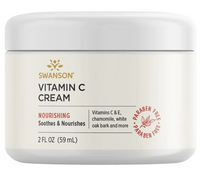 Thumbnail for Swanson Vitamin C Cream - 59 ml cream is a moisturizing cream that delivers the benefits of vitamin C to your skin.