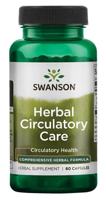 Swanson Herbal Circulatory Care - 60 capsules.