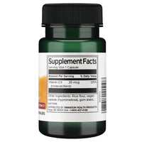 Thumbnail for Vitamin D3 1000 IU (25 mcg) 60 Capsules