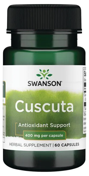 Swanson Cuscuta 400 mg 60 capsules antioxidant support capsules.
