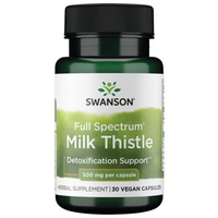 Thumbnail for Milk Thistle 500 mg 30 Vegan Capsules