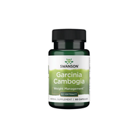 Thumbnail for Swanson's Garcinia Cambogia 5:1 Extract, perfect for weight management, offers 60 capsules featuring hydroxycitric acid.