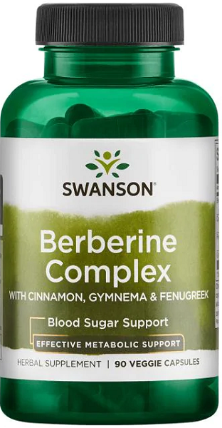 Swanson Berberine Complex - 90 vege capsules.