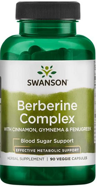 Thumbnail for Swanson Berberine Complex - 90 vege capsules.