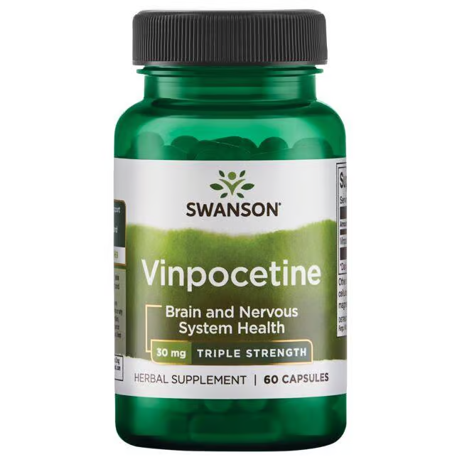 Vinpocetina 30 mg 60 Cápsulas - Triple Fuerza