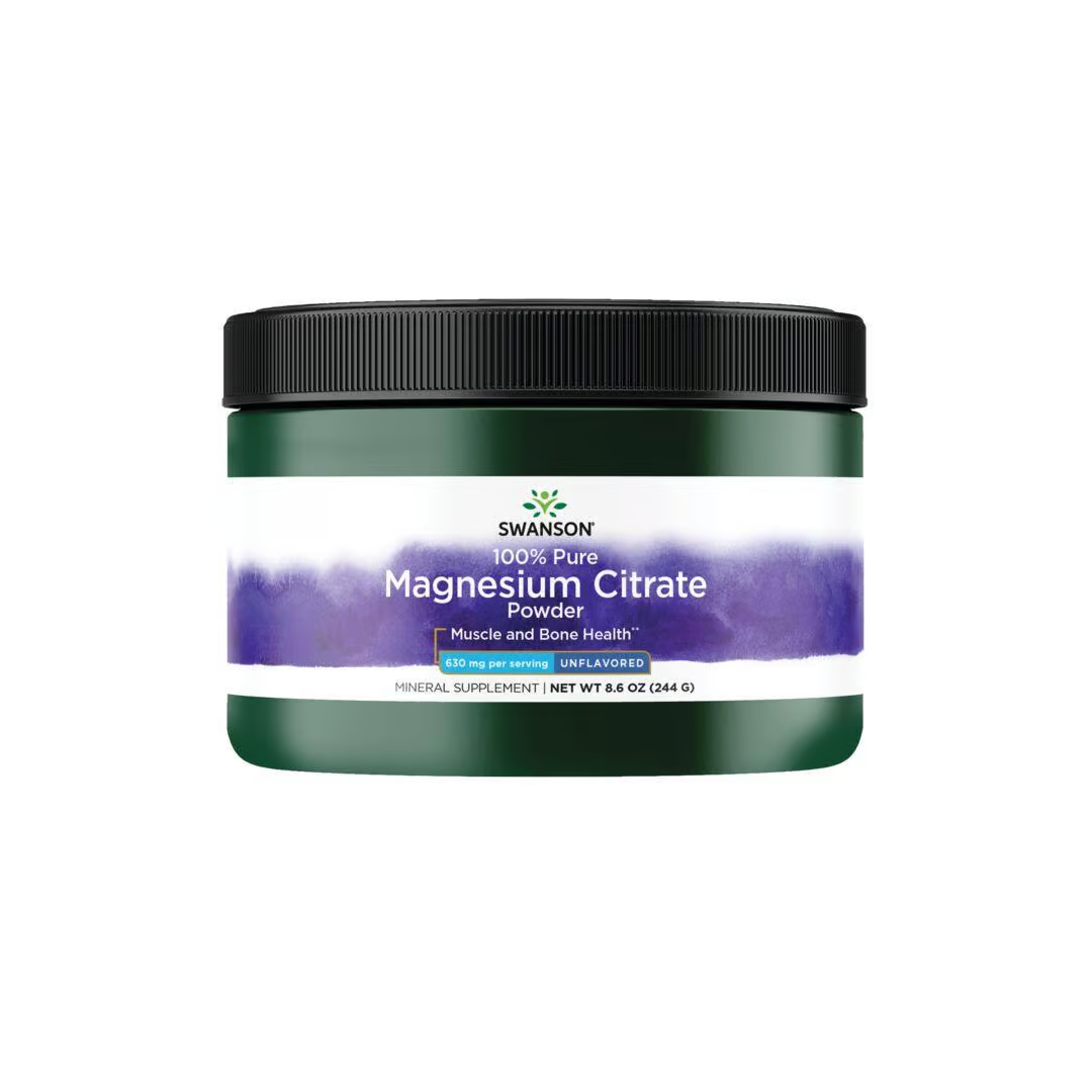 100% reines Magnesiumcitrat-Pulver - unaromatisiert 244 g