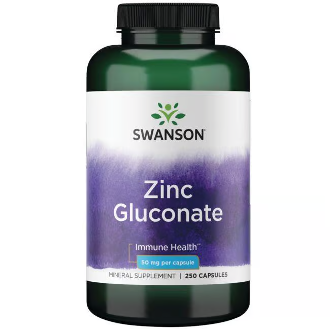 Gluconato di Zinco 50 mg 250 Capsule