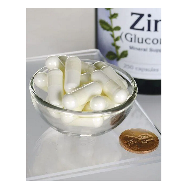 Zinc Gluconate 50 mg 250 Capsules