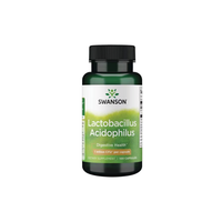 Thumbnail for Swanson Lactobacillus Acidophilus 1 billion CFU, 100 capsules, is a probiotic supplement designed to support digestive health.