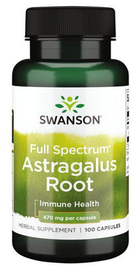 Thumbnail for Swanson Astragalus Root - 470 mg 100 capsules.
