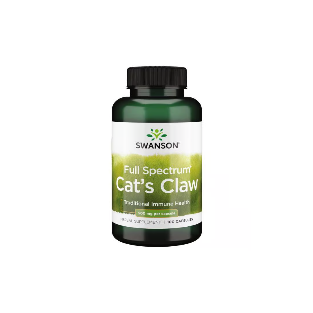 Unha de Gato 500 mg 100 Cápsulas