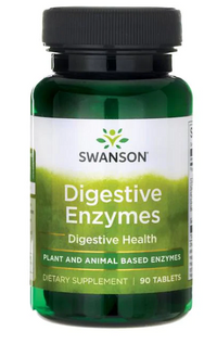 Thumbnail for Swanson Digestive Enzymes - 90 tabs digestive health.