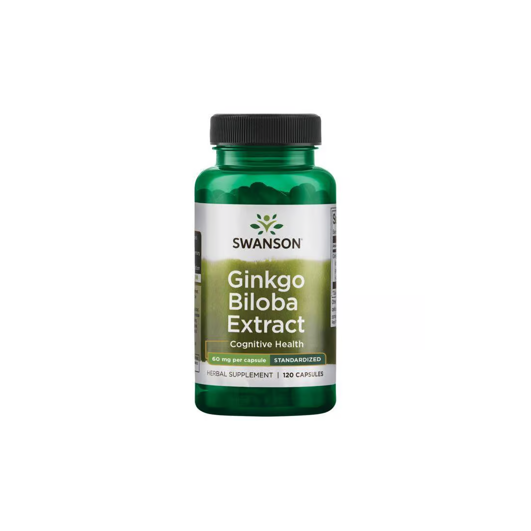 Extrait de Ginkgo Biloba 60 mg 120 Capsules