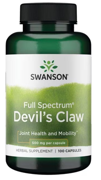 Thumbnail for Swanson Devils Claw - 500 mg 100 capsules.