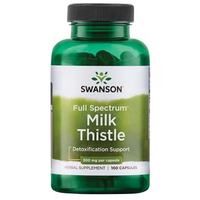 Thumbnail for Full Spectrum Milk Thistle 500 mg 100 Capsules