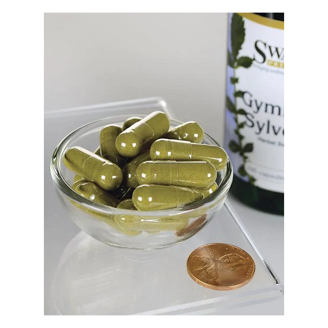 Folha de Gymnema Sylvestre 400 mg 100 Cápsulas