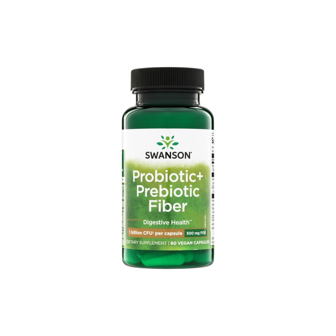 Probiotic + Prebiotic Fiber 60 Vegan Capsules