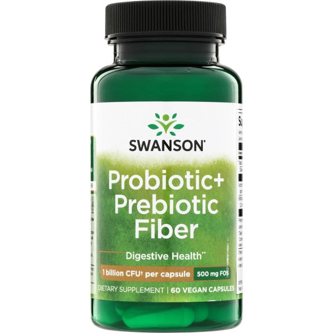 Probiotic + Prebiotic Fiber 60 Vegan Capsules