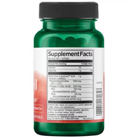 Thumbnail for Green bottle of Swanson Krill Oil 1000 mg 30 Softgels displaying the supplement facts label with serving size, ingredients, and omega-3 fatty acids nutritional information.
