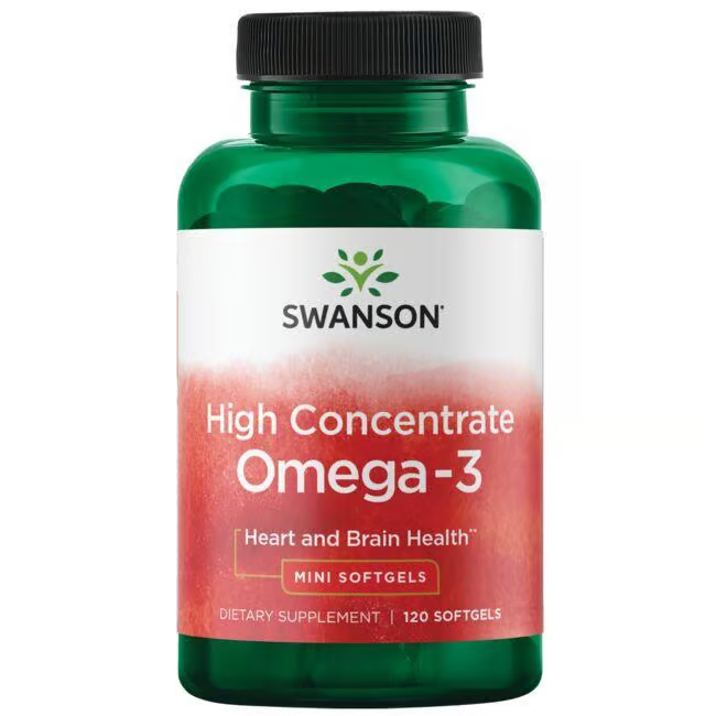 High Concentrate Omega-3 120 Softgels