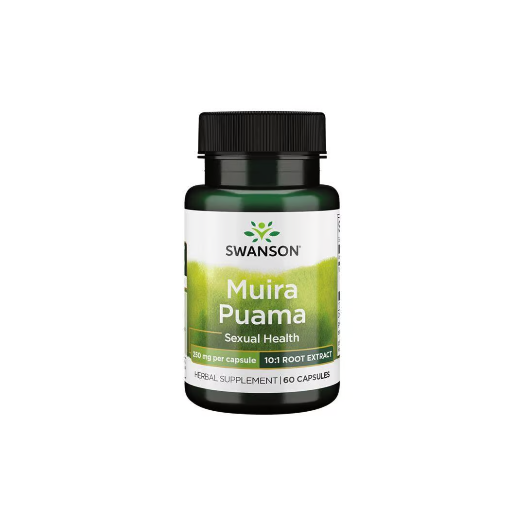 Muira Puama - 10:1 Wortel Extract 60 Capsules