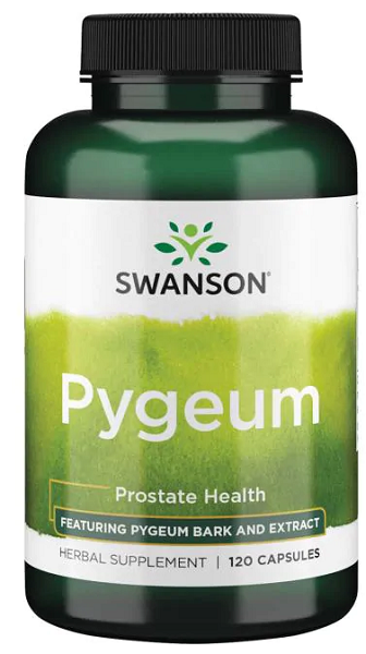 Swanson Pygeum Bark and Extract capsules promote urinary tract health and help maintain prostate health.