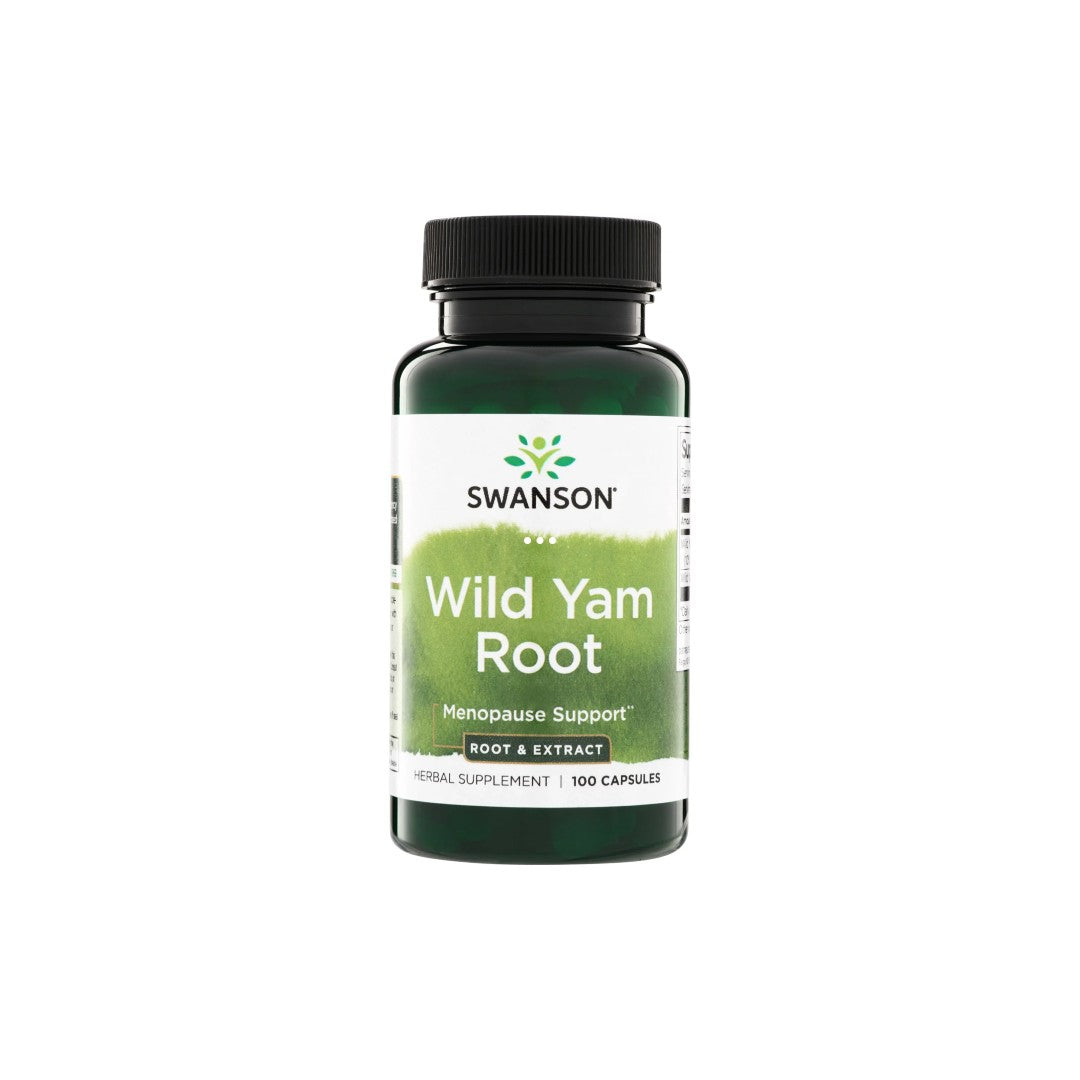 Wild Yam Root 1000 mg 100 Capsules