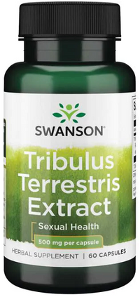 Thumbnail for Tribulus Terrestris Extract - 500 mg 60 capsules - front 2