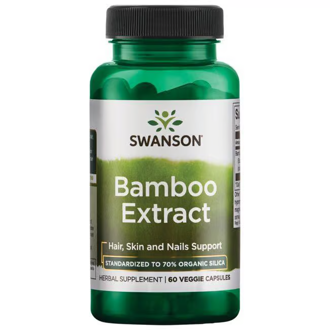 Extrato de Bambu 300 mg 60 Cápsulas Vegetais