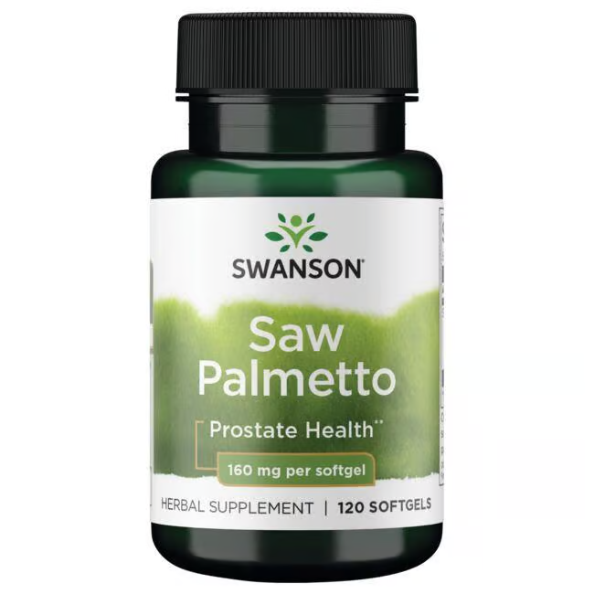 Saw Palmetto 160 mg 120 Gélules Molles