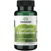 Thumbnail for Curcumin & Berberine with Black Pepper 60 Capsules - front