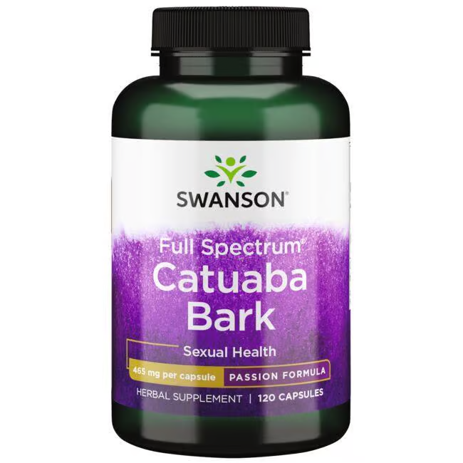 Catuaba Bark 465 mg 120 Capsules