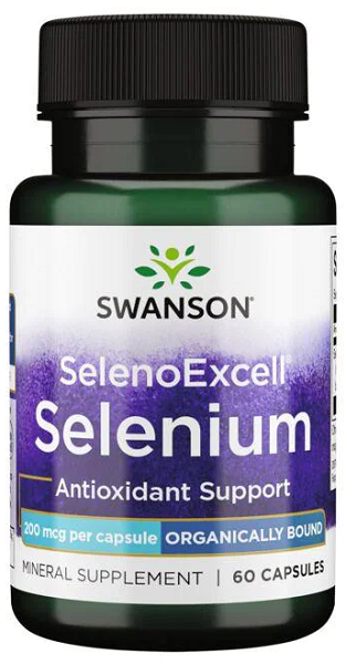Selenium - 200 mcg 60 capsules SelenoExcell - front 2