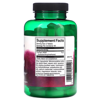 Thumbnail for Swanson's MSM 1500 mg bottle contains 120 green tablets with a label detailing supplement facts like MSM content and serving size, promoting joint health. It emphasizes the benefits of organic sulfur and other essential ingredients.