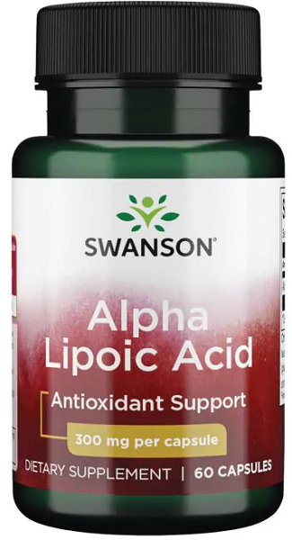 Alpha Lipoic Acid - 300 mg 60 capsules - front 2