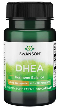 Thumbnail for Swanson DHEA - 50 mg 120 capsules hormone balance capsules.