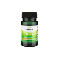 Thumbnail for Experience rejuvenation with Swanson's DHEA 100 mg capsules. This green bottle contains 60 maximum strength capsules to support youth hormone benefits produced by the adrenal cortex.