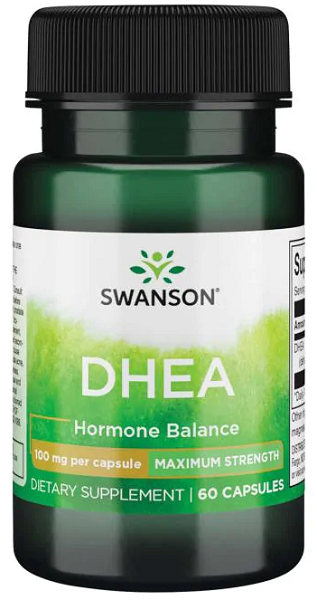 Swanson DHEA - 100 mg 60 capsules hormone balance capsules.
