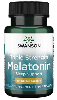 Thumbnail for Swanson melatonin - 10 mg 60 capsules.