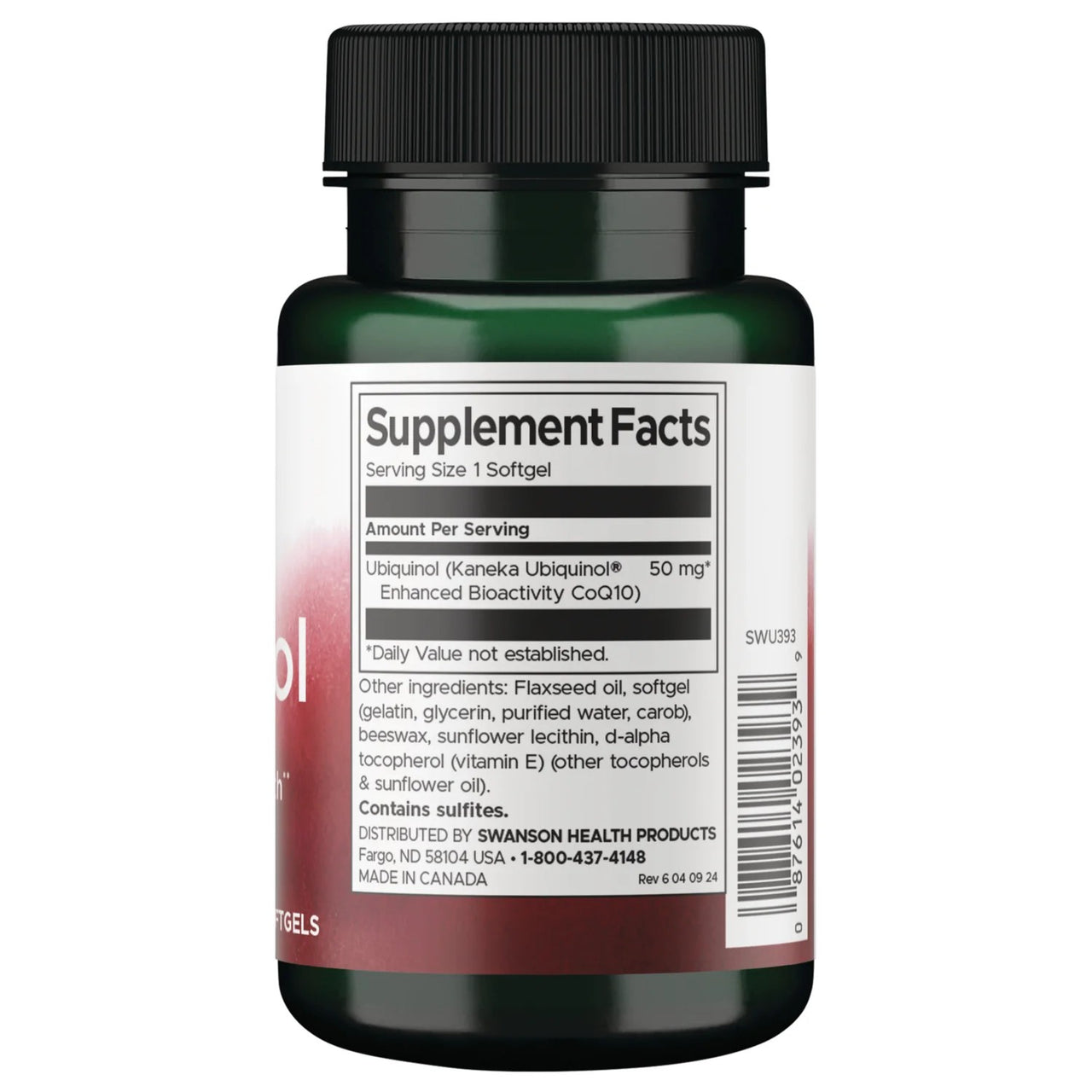 Ubiquinol 50 mg 60 Softgels