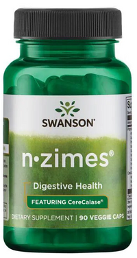 Thumbnail for Swanson N-Zimes - 90 vege capsules support digestion and nutrient absorption.