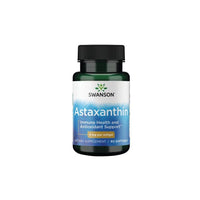 Thumbnail for A bottle of Swanson Astaxanthin 4 mg 60 Softgels, designed to support the immune system and provide antioxidant benefits, containing 4 mg per softgel.