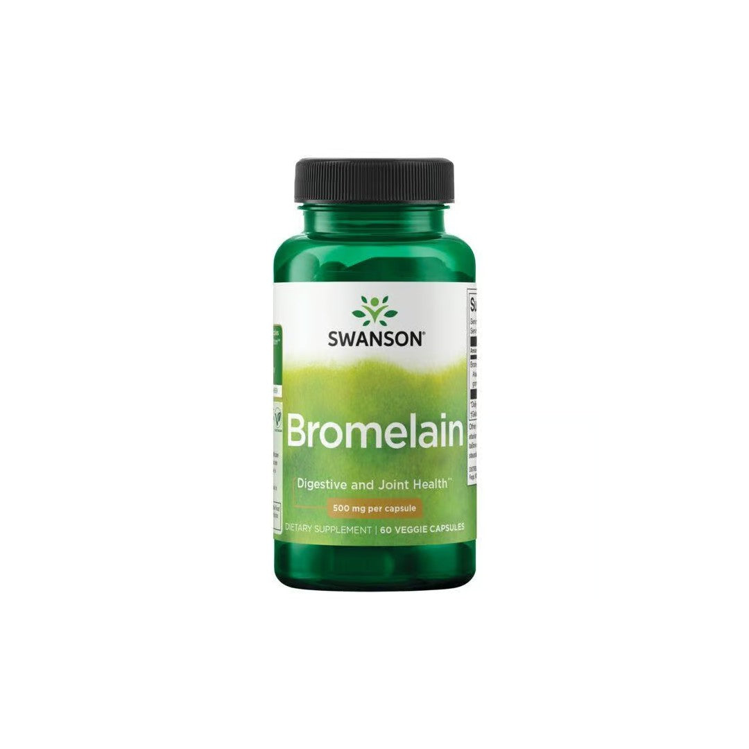 Bromelain 500 mg 60 Veggie Capsules