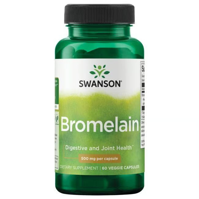 Bromelain 500 mg 60 Veggie Capsules